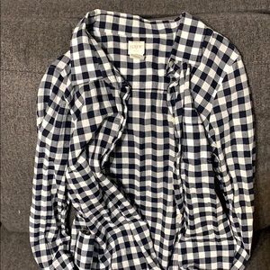 Plaid button down